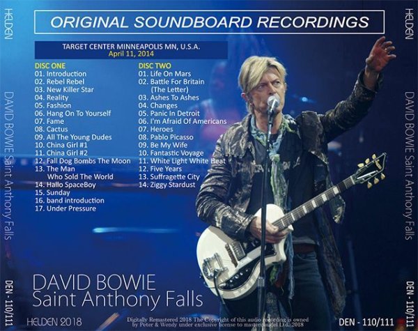 画像2: DAVID BOWIE / SAINT ANTHONY FALLS 【2CD】 (2)