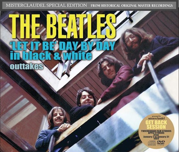 画像1: THE BEATLES / ' LET IT BE ' DAY BY DAY in black & white outtakes 【3CD+2DVD】 (1)