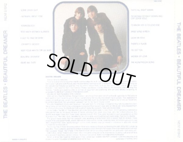 画像2: THE BEATLES / BEAUTIFUL DREAMER 【1CD】 (2)