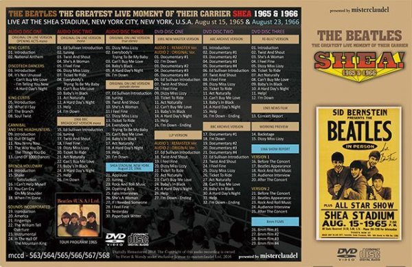 画像2: THE BEATLES / SHEA STADIUM 1965 & 1966 【3CD+3DVD with TOUR PROGRAM】 (2)