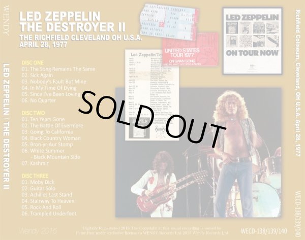 画像2: LED ZEPPELIN / THE DESTROYER II 【3CD】 (2)