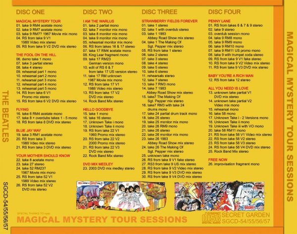 画像2: THE BEATLES / MAGICAL MYSTERY TOUR SESSIONS 【4CD】 (2)