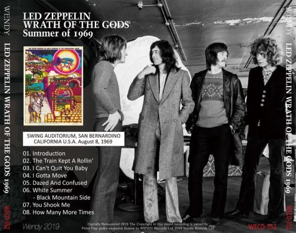 LED ZEPPELIN / WRATH OF THE GODS 1969 【CD】 - BOARDWALK