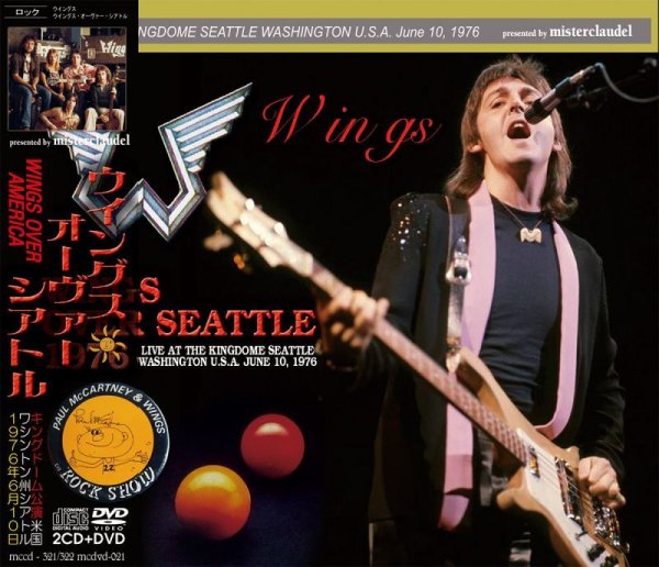 画像1: PAUL McCARTNEY / WINGS OVER SEATTLE 1976 【2CD+DVD】 (1)