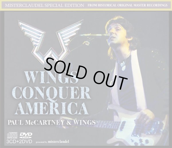 画像1: PAUL McCARTNEY / WINGS CONQUER AMERICA 【3CD+2DVD】 (1)