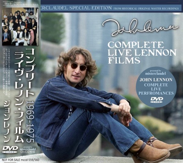 画像1: JOHN LENNON / COMPLETE LIVE LENNON FILMS 【2DVD】 (1)