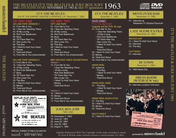 画像2: THE BEATLES / IT'S THE BEATLES & JUKE BOX JURY 【2CD+DVD】 (2)