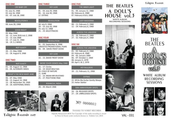 画像2: THE BEATLES / A DOLL'S HOUSE VOL.3 【6CD】 (2)