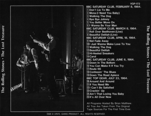 画像2: VGP-172 THE ROLLING STONES / THE LOST TREASURE (2)