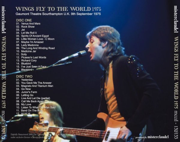 画像2: PAUL McCARTNEY / FLY TO THE WORLD 1975 【2CD】 (2)