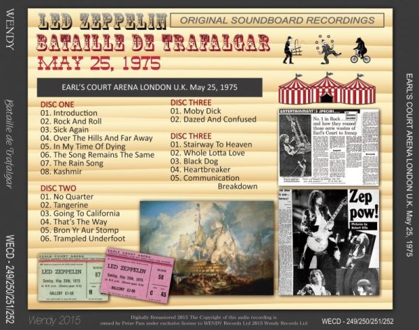 画像4: LED ZEPPELIN / EARL'S COURT May 25, 1975 【4CD+2DVD】 (4)