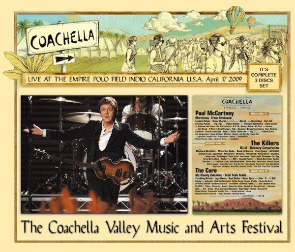 画像1: PAUL McCARTNEY / THE COACHELLA VALLEY MUSIC & ARTS FESTIVAL 【3CD】 (1)