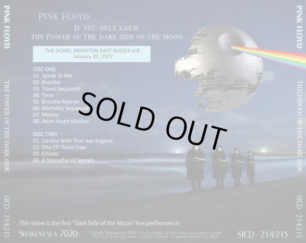 画像2: PINK FLOYD 1972 THE POWER OF THE DARK SIDE 2CD (2)