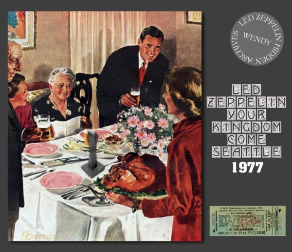 画像5: LED ZEPPELIN / YOUR KINGDOM COME SEATTLE 1977 【3CD+3DVD】 (5)