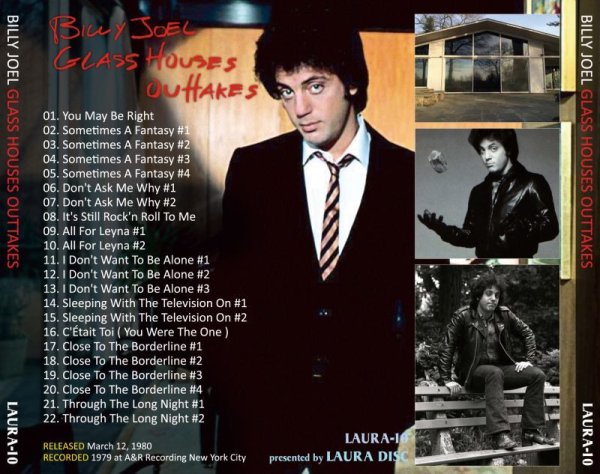 画像2: BILLY JOEL / GLASS HOUSES OUTTAKES CD (2)