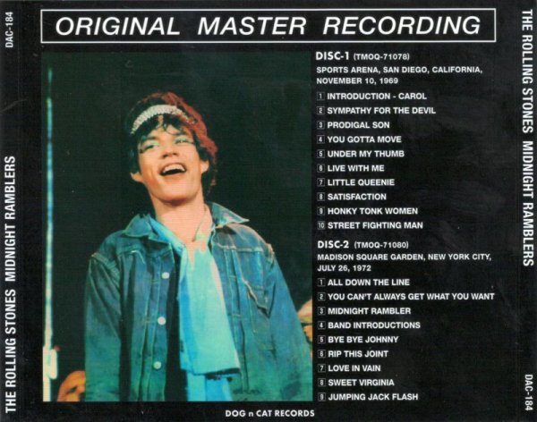 画像2: DAC-184 MIDNIGHT RAMBLERS 【2CD】 (2)