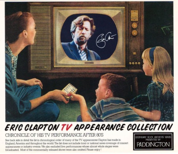 画像1: ERIC CLAPTON / TV APPEARANCE COLLECTION 【5CD】 (1)