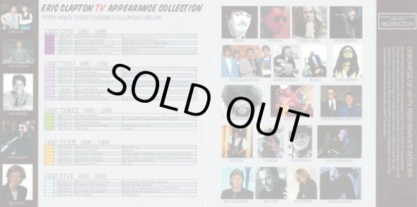 画像3: ERIC CLAPTON / TV APPEARANCE COLLECTION 【5CD】 (3)