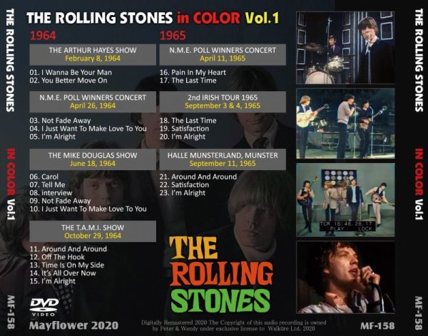 画像2: THE ROLLING STONES / STONES IN COLOR Vol.1 DVD (2)