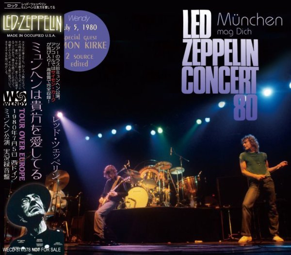 画像1: LED ZEPPELIN 1980 MUNCHEN MAG DICH 2CD (1)