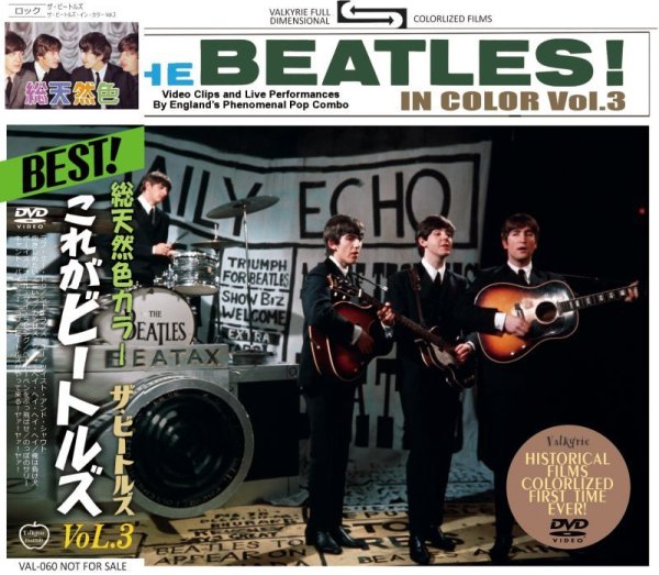 画像1: THE BEATLES / THE BEATLES IN COLOR Vol.3 DVD (1)