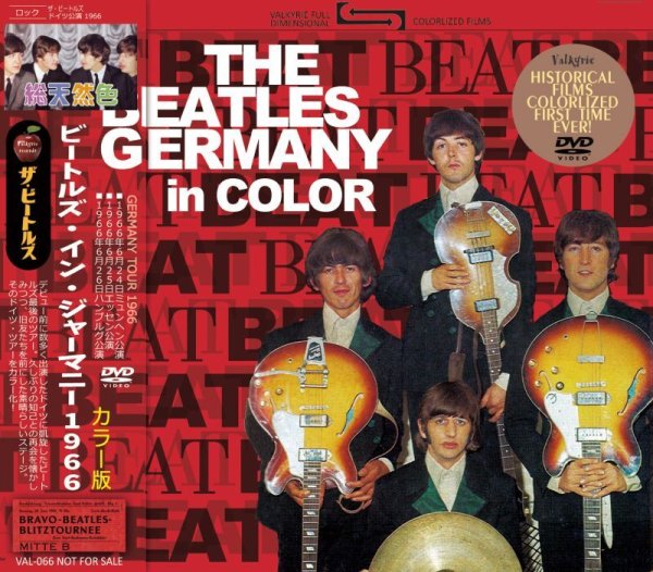 画像1: THE BEATLES 1966 GERMANY in COLOR 2DVD (1)