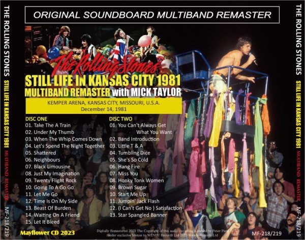 画像2: THE ROLLING STONES 1981 KANSAS CITY MULTIBAND REMASTER 2CD (2)
