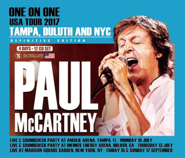 画像1: PAUL McCARTNEY 2017 ONE ON ONE USA TOUR  [TAMPA, DULUTH AND NYC] 12CD (1)