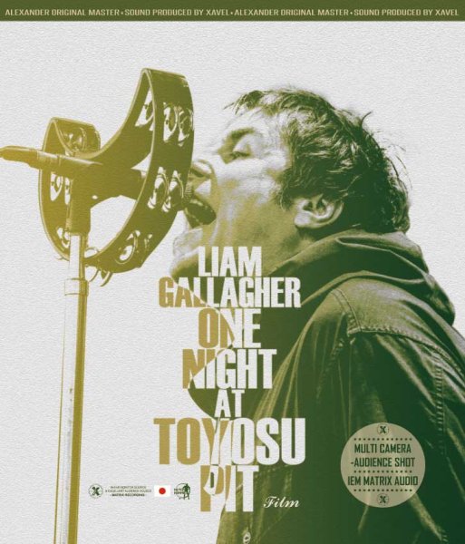 画像1: LIAM GALLAGHER 2023 ONE NIGHT AT TOYOSU PIT FILM BDR (1)