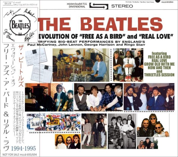 画像1: THE BEATLES / THE EVOLUTION OF "FREE AS A BIRD" and "REAL LOVE" 【2CD】 (1)