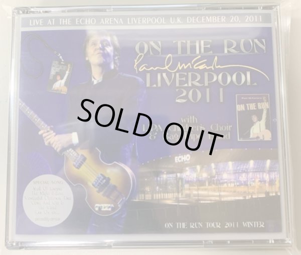 画像1: PAUL McCARTNEY 2011 ON THE RUN LIVERPOOL 3CD (1)