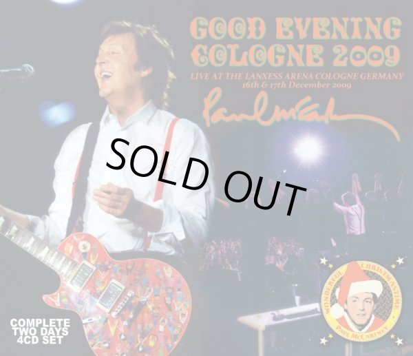 画像1: PAUL McCARTNEY / GOOD EVENING COLOGNE 2009 【4CD】 (1)