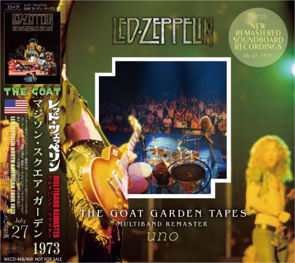 画像1: LED ZEPPELIN 1973 THE GOAT GARDEN TAPES uno 2CD (1)