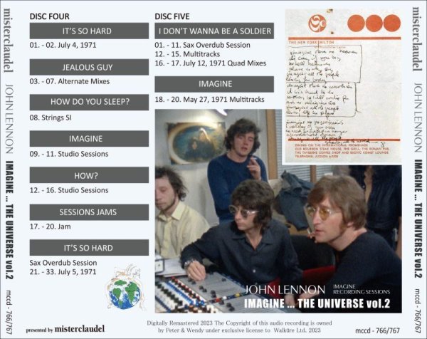 画像4: JOHN LENNON IMAGINE ... THE UNIVERSE VOL.2 5CD (4)
