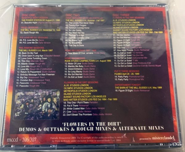 画像2: FLOWERS IN THE DIRT SESSIONS 3CD (2)