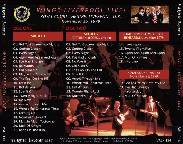 画像2: PAUL McCARTNEY 1979 LIVERPOOL LIVE 2CD (2)