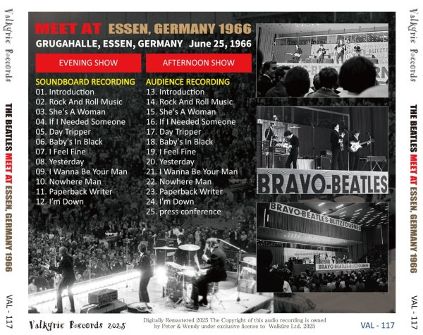 画像2: THE BEATLES 1966 MEET AT ESSEN, GERMANY CD (2)