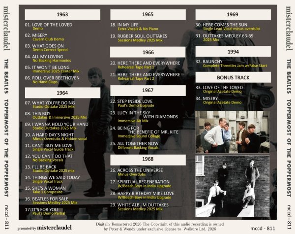 画像2: THE BEATLES TOPPERMOST OF THE POPPERMOST CD (2)