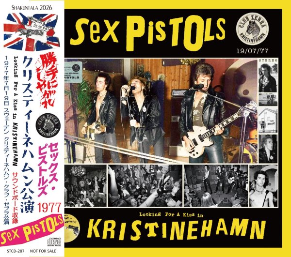 画像1: SEX PISTOLS 1977 LOOKING FOR A KISS IN KRISTINEHAMN CD (1)