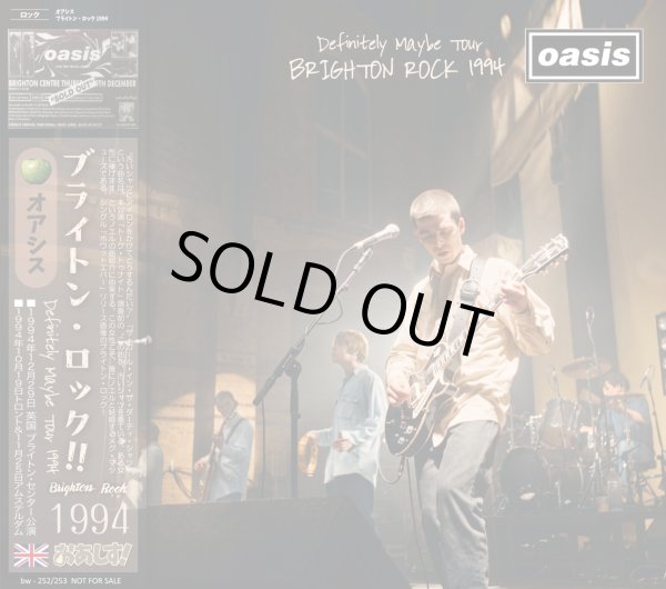 画像1: OASIS 1994 BRIGHTON ROCK 2CD (1)