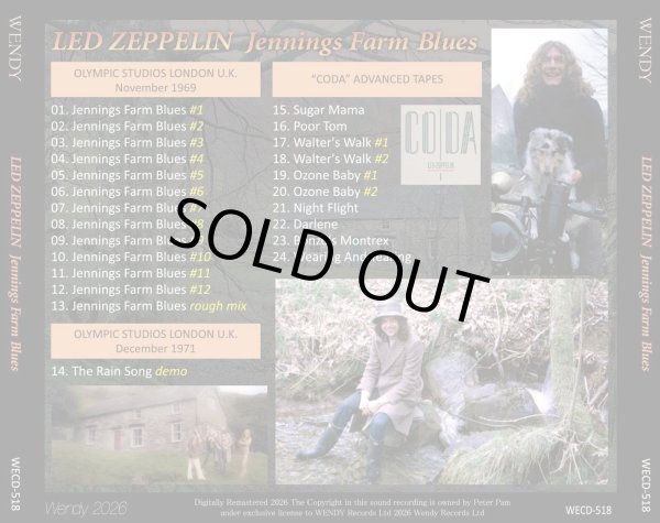 画像2: LED ZEPPELIN JENNINGS FARM BLUES CD (2)