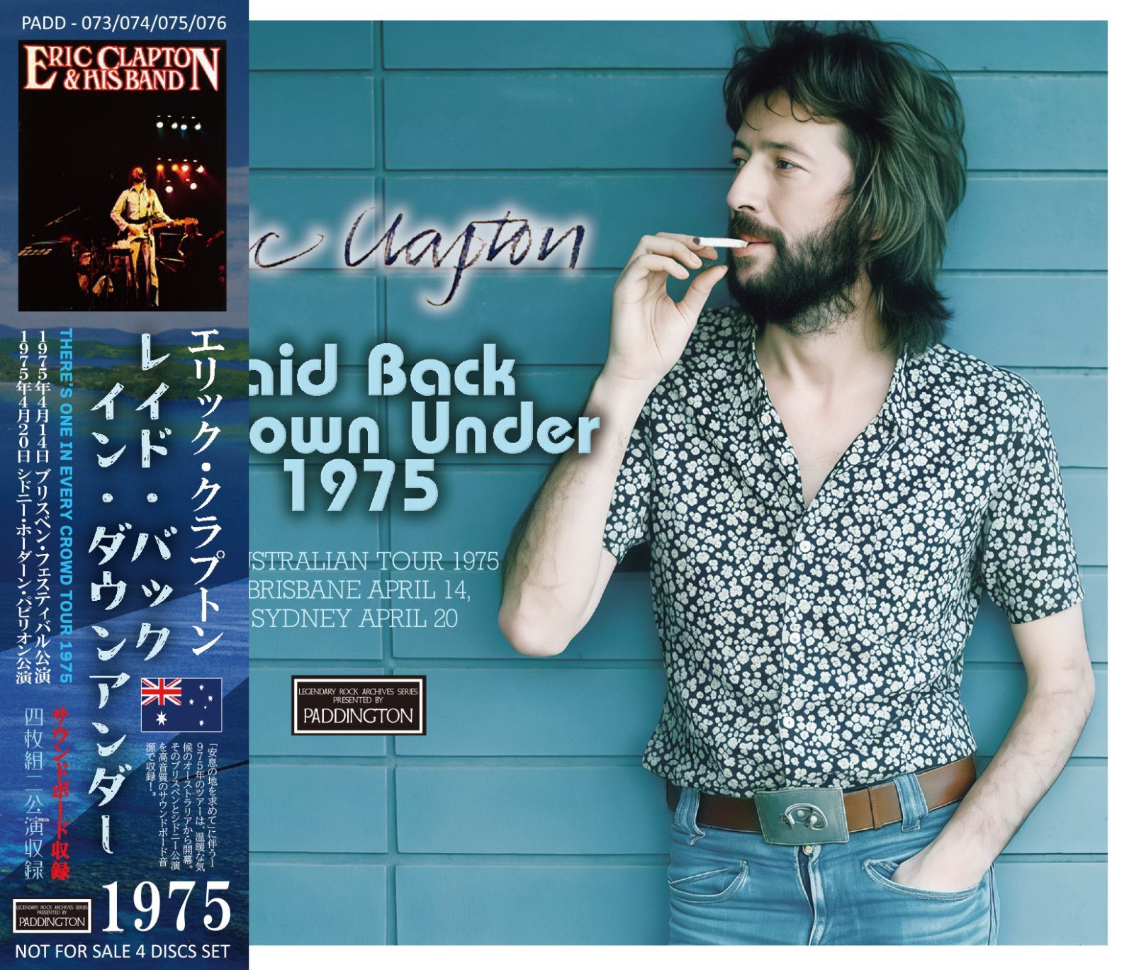 CLAPTON 1975 DOWN UNDER will be available March 10