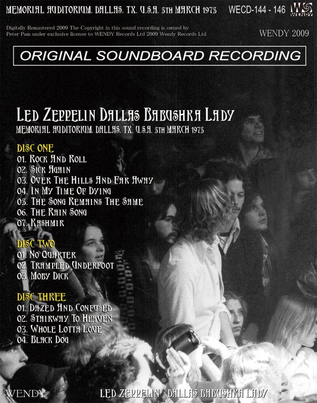 LED ZEPPELIN BABUSHKA LADY