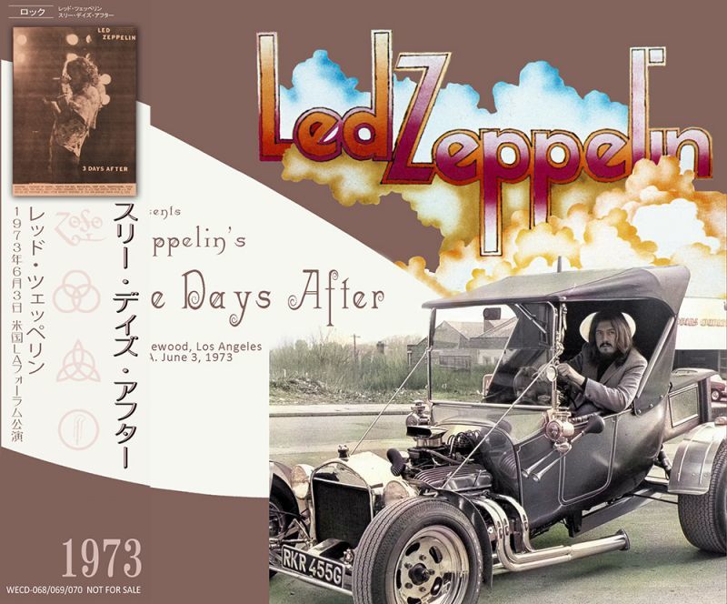 LED ZEPPELIN 3CD THREE DAYS AFTER