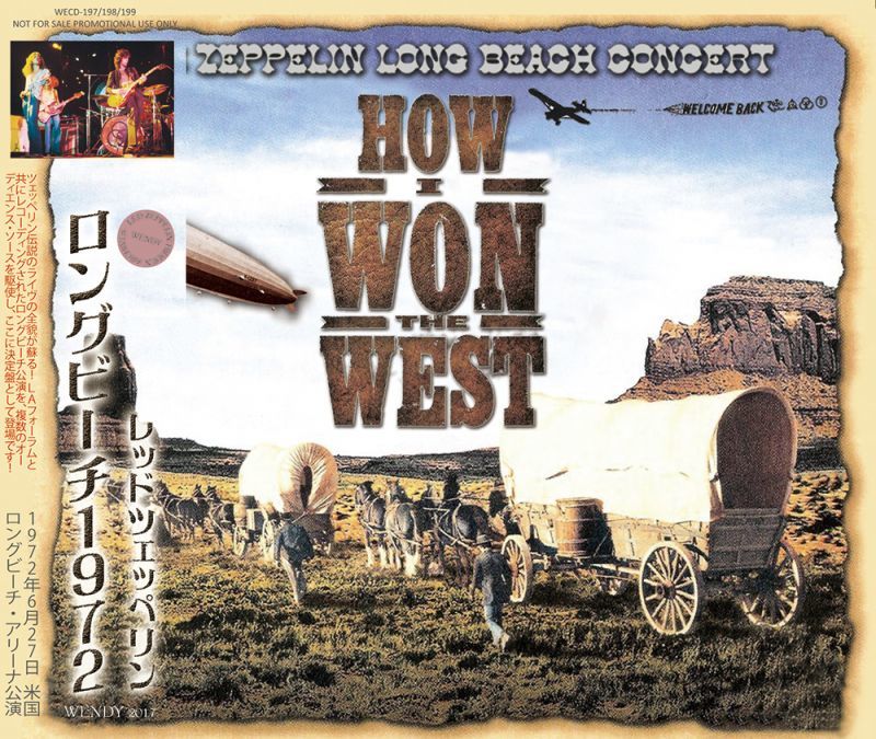 LED ZEPPELIN / HOW I WON THE WEST 【3CD】