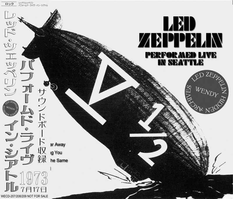 LED ZEPPELIN / PERFORMED LIVE IN SEATTLE 1973 【3CD】