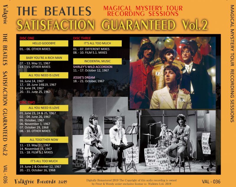 BEATLES SATISFACTION GUARANTEED Vol.2