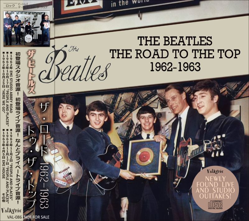 THE BEATLES THE ROAD TO THE TOP 1962-1963 2CD