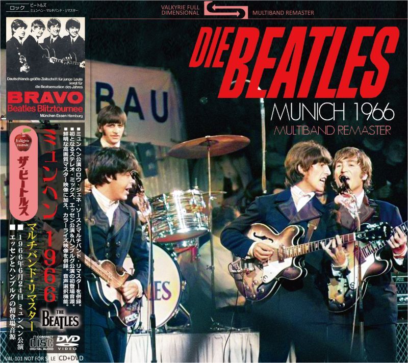 THE BEATLES MUNICH 1966 MULTIBAND REMASTER CD+DVD