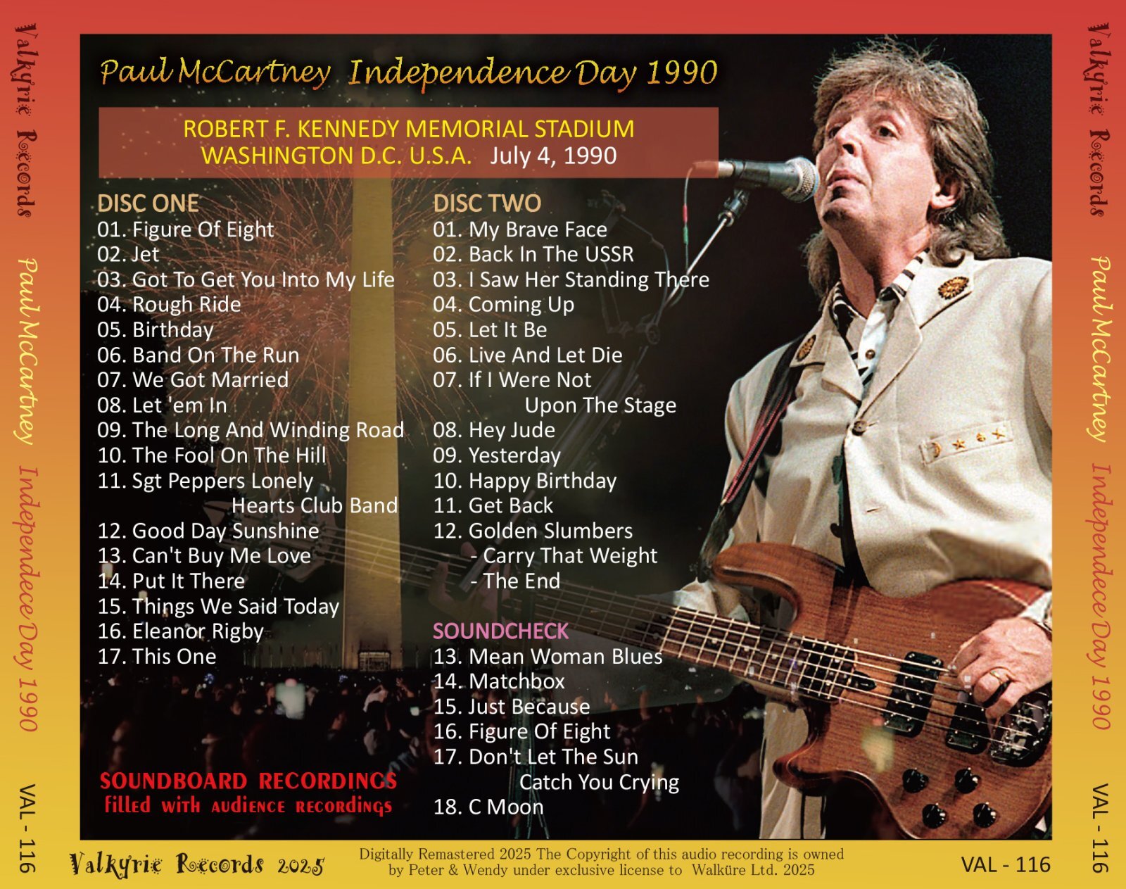 〈専用〉PAUL McCARTNEY RIO 1990 専用〉PAUL McCARTNEY RIO 1990 Paul McCartney – Rio 1990 – 5